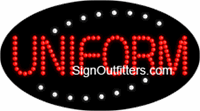Uniform LED Sign - Flashing Design
