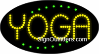 Yoga LED Sign - Flashing Design