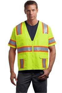 Cornerstone ANSI Class 3 Dual-Color Safety Vest Yellow