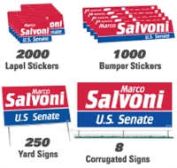 Political Campaign Kit #4503 - Two Color