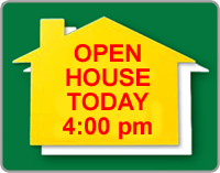 House Shaped Yard Sign.  Great for Real Estate.