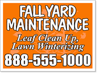 Landscaping Sign Design LC04 - One Click Kit