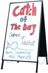 A-Frame Sidewalk Sign Dry Erase Kit