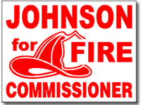Political Election Yard Sign - Style P105