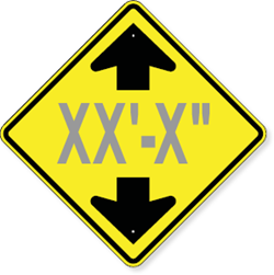 Clearance Sign Custom Text 30 x 30