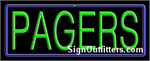 Pagers Neon Sign - Regular Design