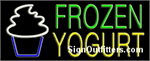 Frozen Yogurt Neon Sign - Regular Design