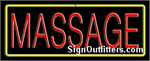 Massage Neon Sign - Regular Design