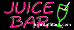 Juice Bar Neon Sign - Regular Design