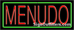 Menudo Neon Sign - Regular Design