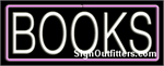 Books Neon Sign - Regular Design