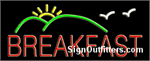 Breakfast Neon Sign - Regular Design