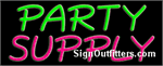 Party Supply Neon Sign - Regular Design