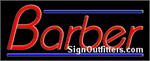Barber Neon Sign - Regular Design