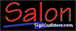 Salon Neon Sign - Regular Design
