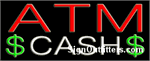 ATM Cash Neon Sign - Regular Design