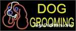 Dog Grooming Neon Sign - Regular Design