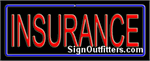 Insurance Neon Sign - Regular Design