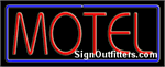 Motel Neon Sign - Regular Design