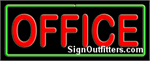 Office Neon Sign - Regular Design