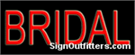 Bridal Neon Sign - Economically Priced