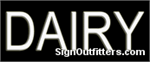Dairy Neon Sign - Economically Priced