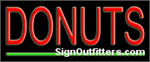 Donuts Neon Sign - Economically Priced
