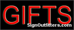 Gifts Neon Sign - Economically Priced