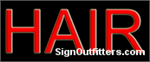Hair Neon Sign - Economically Priced