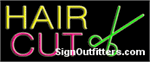 Hair Cut Neon Sign - Economically Priced