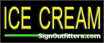Ice Cream Neon Sign - Economically Priced