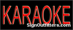 Karaoke Neon Sign - Economically Priced