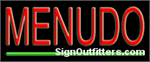 Menudo Neon Sign - Economically Priced