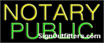 Notary Public Neon Sign - Economically Priced