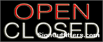 Open Closed Neon Sign - Economically Priced