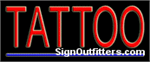Tattoo Neon Sign - Economically Priced