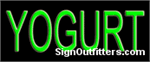 Yogurt Neon Sign - Economically Priced