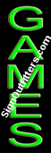 Games Neon Sign - Vertical Design - Economically Priced