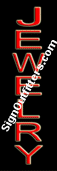 Jewelry Neon Sign - Vertical Design - Economically Priced