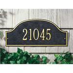 Admiral Standard Address Plaque Wall Sign - 1 - Line