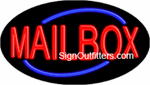 Mailbox Neon Sign - Flashing Design