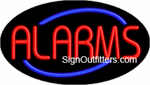 Alarms Neon Sign - Flashing Design