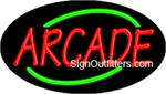 Arcade Neon Sign - Flashing Design