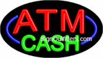 ATM CASH Neon Sign - Flashing Design