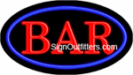 Bar Neon Sign - Flashing Design