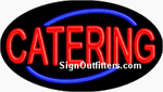Catering Neon Sign - Flashing Design