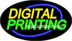Digital Printing Neon Sign - Flashing Design