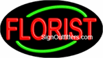 Florist Neon Sign - Flashing Design
