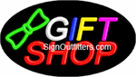 Gift Shop Neon Sign - Flashing Design