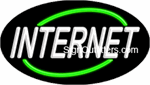Internet Neon Sign - Flashing Design